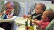 Funny Triplet Babies Laughing Compilation