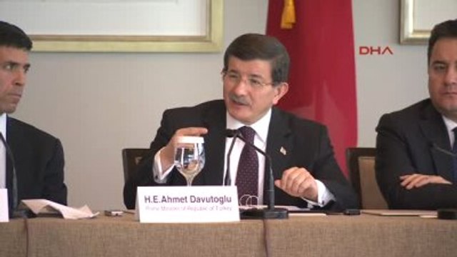 Başbakan Davutoğlu PKK'nın Silah Bırakması Bir Dönüm Noktasıdır