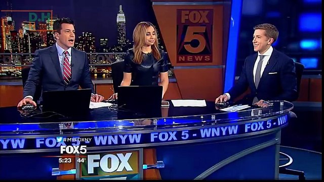 Nastia Liukin at FOX 5 News - Dancing with the stars - March 5, 2015