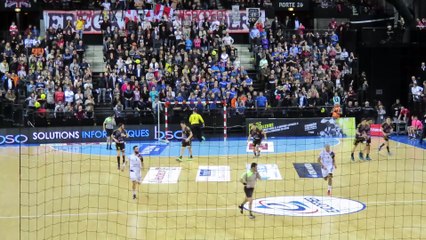 Chambéry 25 - 24 Nantes - Fin de match tendue - 4/03/2015