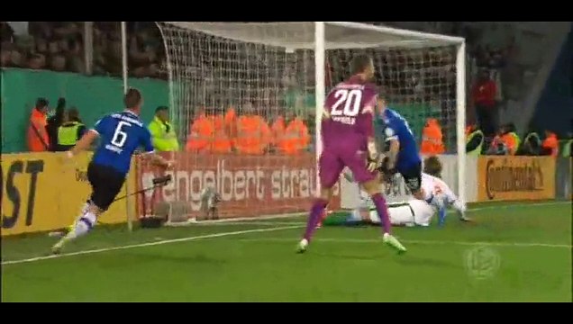 Arminia Bielefeld vs Werder Bremen 3-1 Highlights [DFB Pokal] 04-03-2015