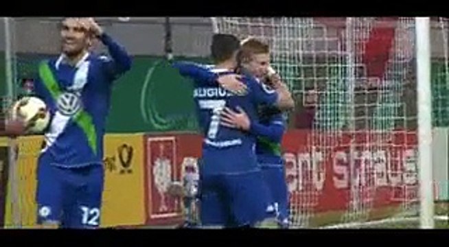 RB Leipzig Vs Wolfsburg 0-2 Highlights [DFB Pokal] 04-03-2015