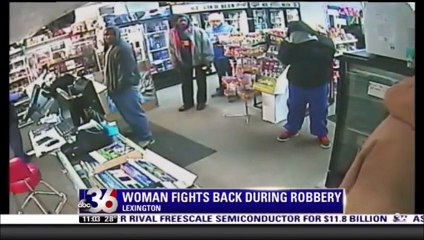 Cet Employé se Bat pour Sauver sa Caisse pendant un Braquage