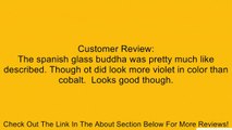 Spanish 100% Recycled Glass Buddha Head - 11.75