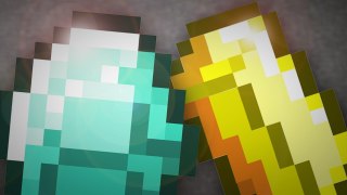 Gold vs Diamond. Epic Rap Battles of Minecraft Season 2