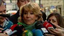 Esperanza Aguirre muestra su apoyo a Ignacio González