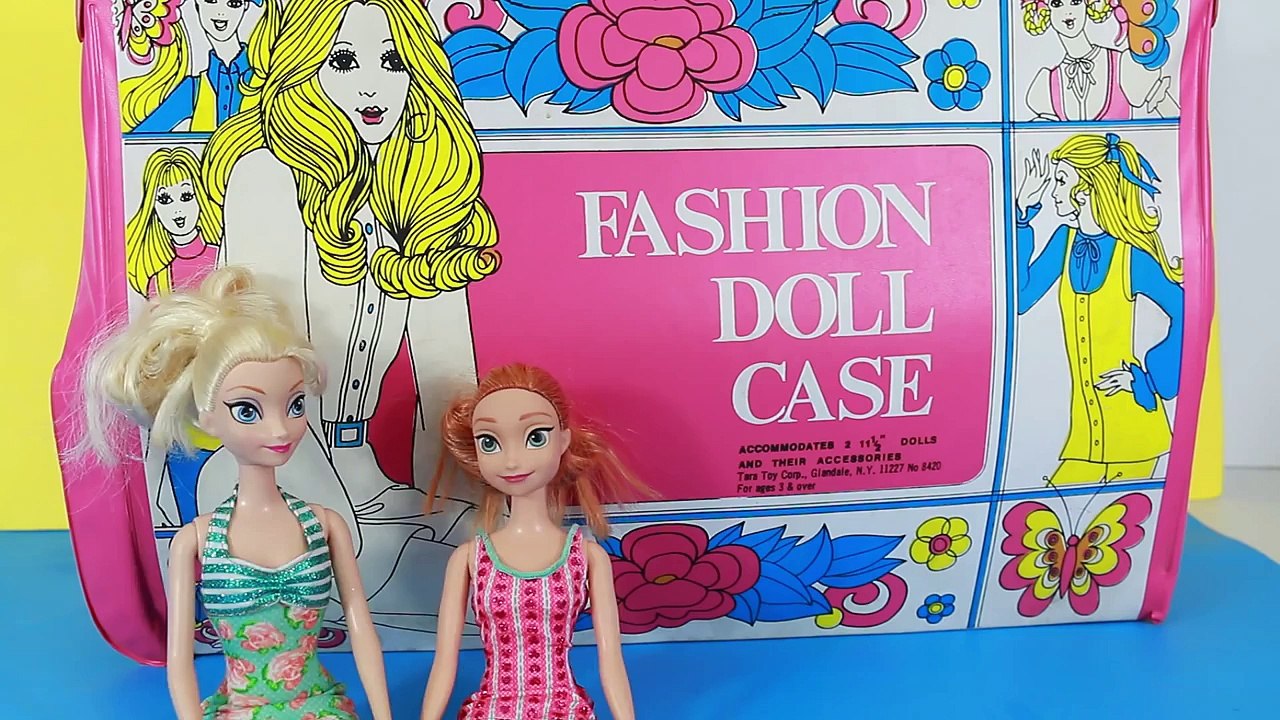 Frozen Surprise Giant Box Elsa Anna Barbie Toys Dress Doll Case Disney Princess Surprise Stickers