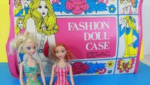 Frozen Surprise Giant Box Elsa Anna Barbie Toys Dress Doll Case Disney Princess Surprise Stickers