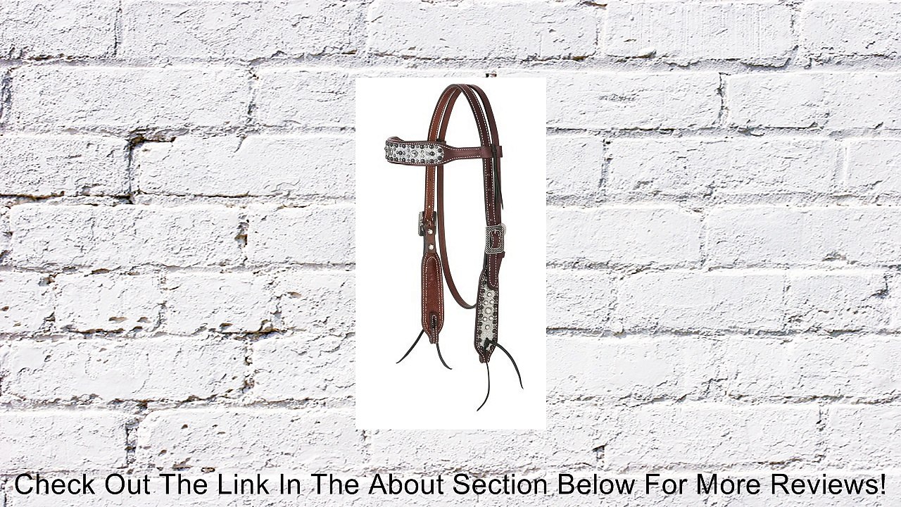 Weaver Leather Stacy Westfall Showstopper Browband Headstall, Rich Brown Review