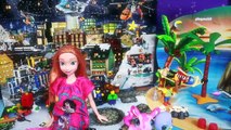 Frozen Surprise Toys Disney Princess Anna Advent Calendar DAY 14 LPS Legos Pirate Toys Christmas