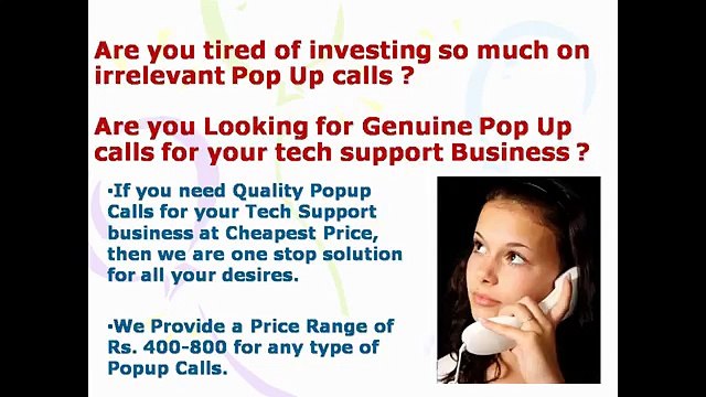 Virus Calls for Tech Support