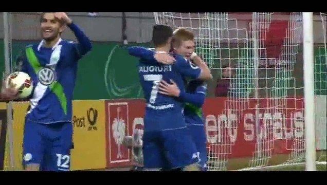 RASENBALLSPORT LEIPZIG 0-2 WOLFSBURG ( DFB POKAL) - 04-03-2015