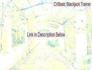 CVBasic Blackjack Trainer Serial (Legit Download 2015)