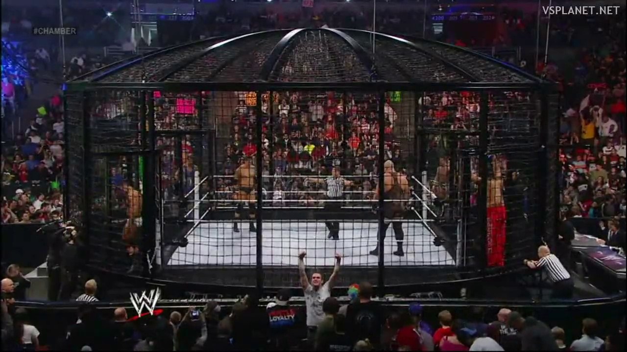 Daniel Bryan vs Santino Marella vs Wade Barrett vs Cody Rhodes vs Big Show vs Great Khali; WWE Elimination Chamber 2012