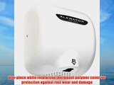 XLERATOR XL-BW Automatic High Speed Hand Dryer with White Thermoset Plastic Cover and 1.1 Noise