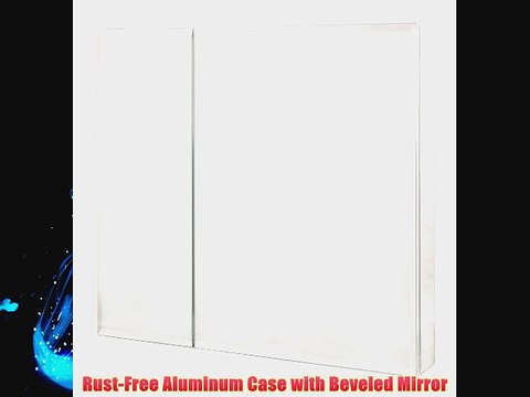 Pegasus SP4586 30-Inch by 30-Inch Bi-View Beveled Mirror Medicine Cabinet Clear
