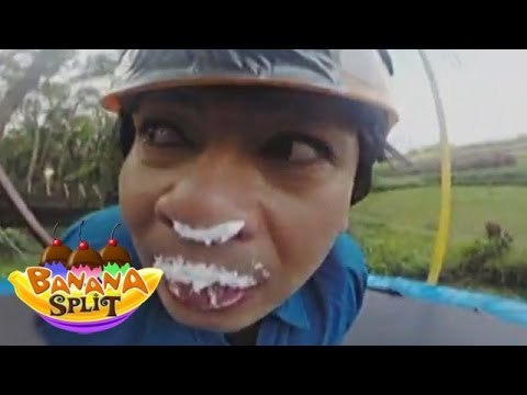 Darla goes bungee jumping