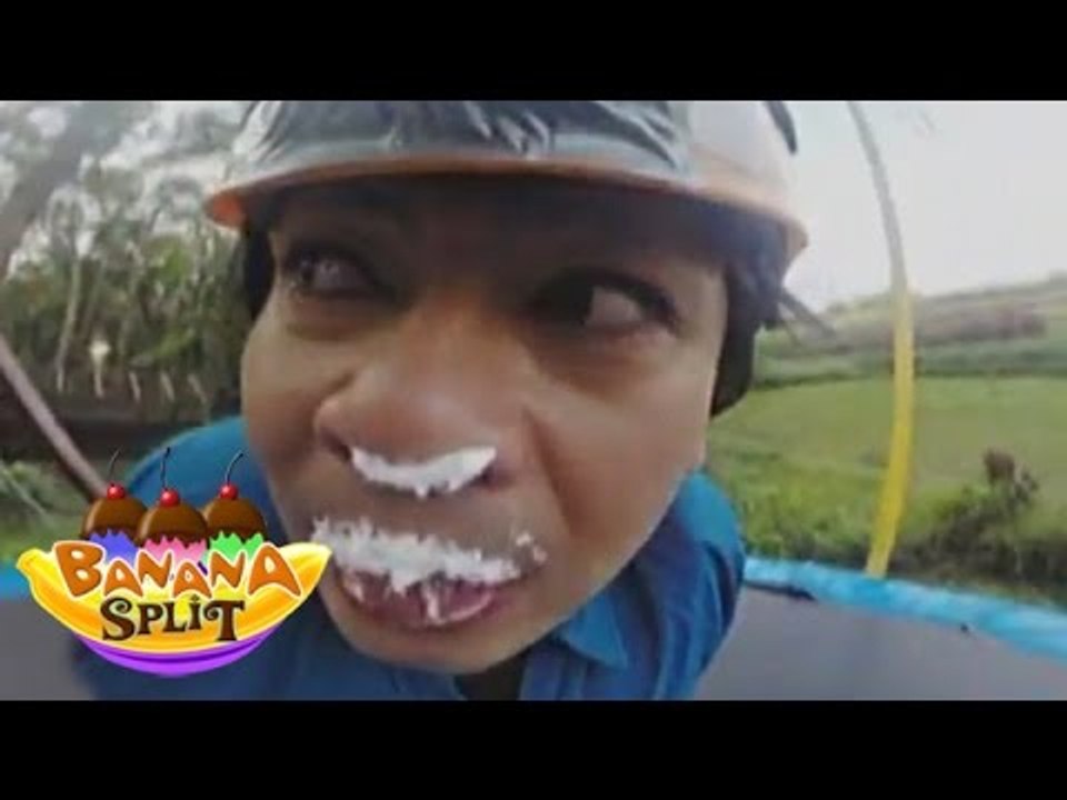 Darla goes bungee jumping