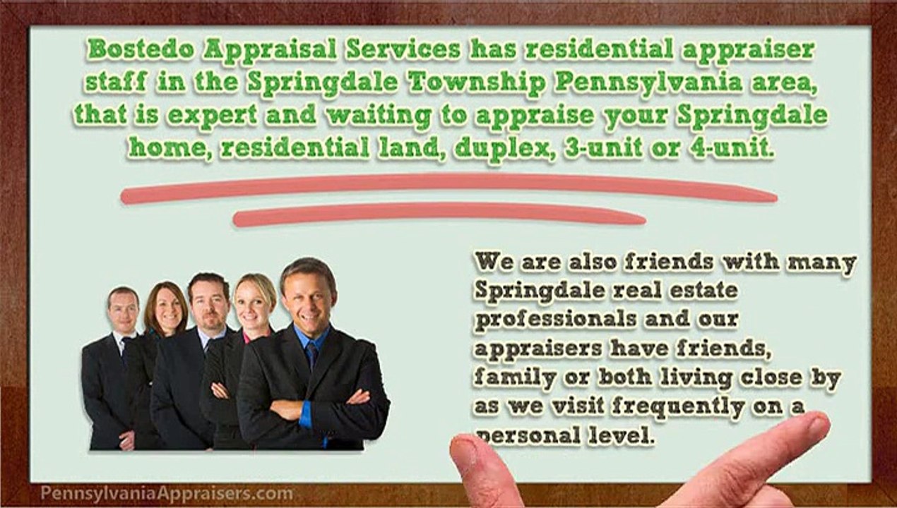 Springdale Township Appraisers - 412.831.1500 - Appraisal Springdale Township