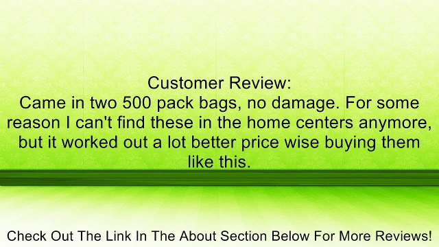 PORTER-CABLE 5550 Face Frame Biscuits (1,000-Pack) Review