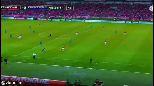 Angel Gol - Internacional 1 x 2 Emelec Copa libertadores 2015