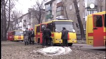 Dozens trapped after Zasyadko coal mine blast in Donetsk, Ukraine