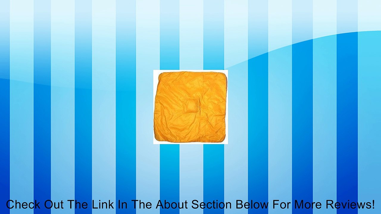 Centerweighted Gold Football Flag Review