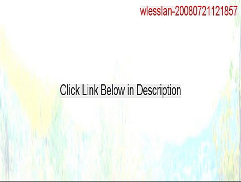 wlesslan-20080721121857.zip Keygen [wlesslan-20080721121857 2015]