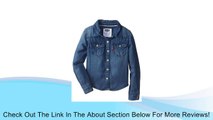 Levi's Little Girls' Core Denim Shirt, Rebel Blue, 3T Review