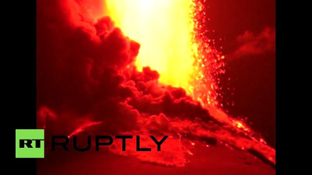Furious & Astonishing: Lava pillar rises thousands feet into air during Chile volcano eruption