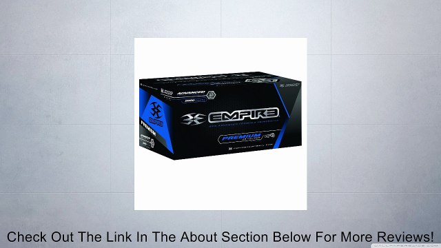 Empire Paintball Premium Paintballs, 2000 Count, Red/Orange/Orange Review