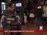 Rally Celebrates Same-Sex Marriage Legal Battle