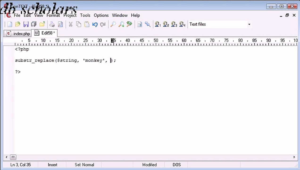 PHP Lecture (54) Creating a Find and Replace Application Part 1_x264