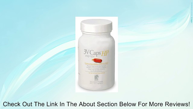 3V Caps HP SNIP TIPS for SMALLER DOGS CATS (60 Caps, 787.5 Review
