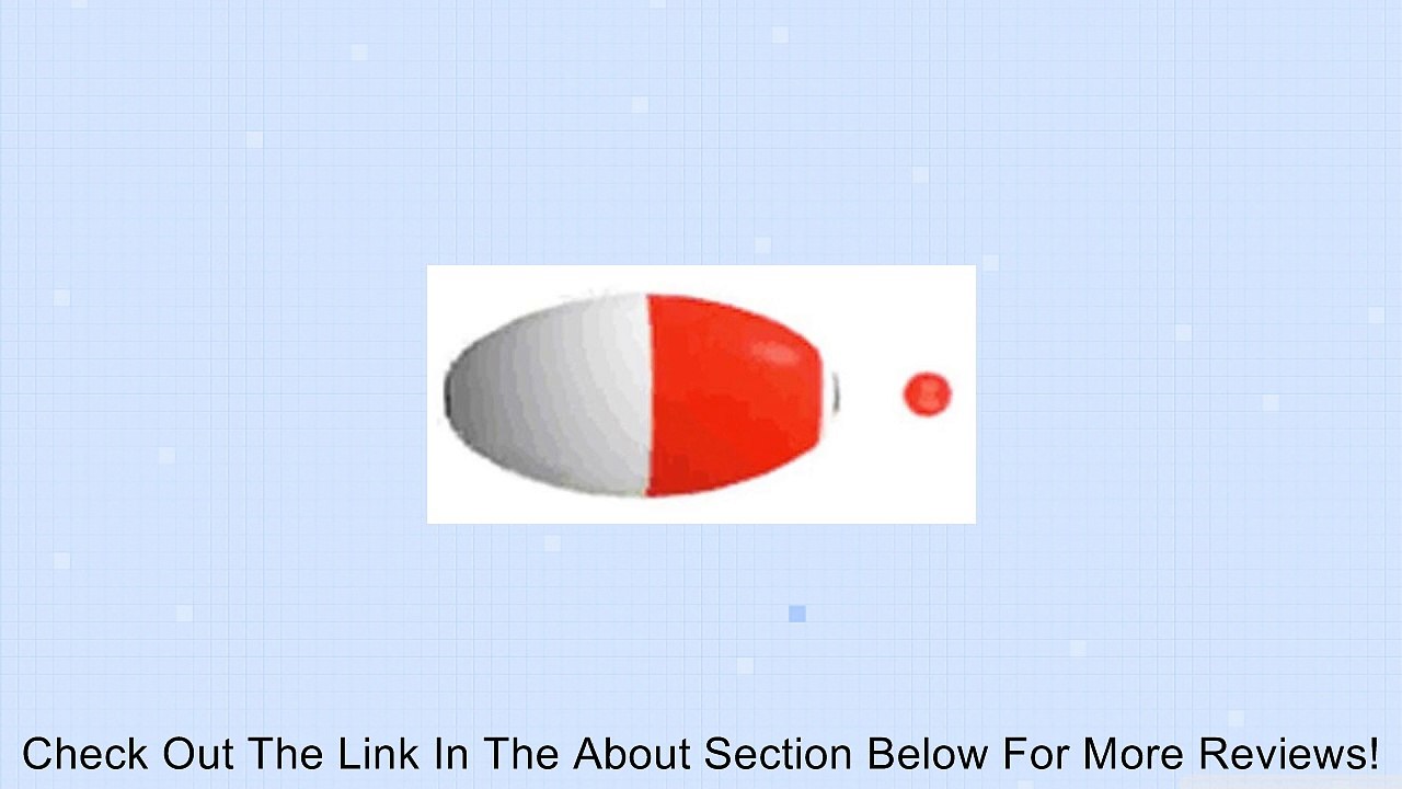 Comal Tackle 2 1/2" Oval Slip Float w/Bead Flo Red 50per bg #OB250R-50 Review