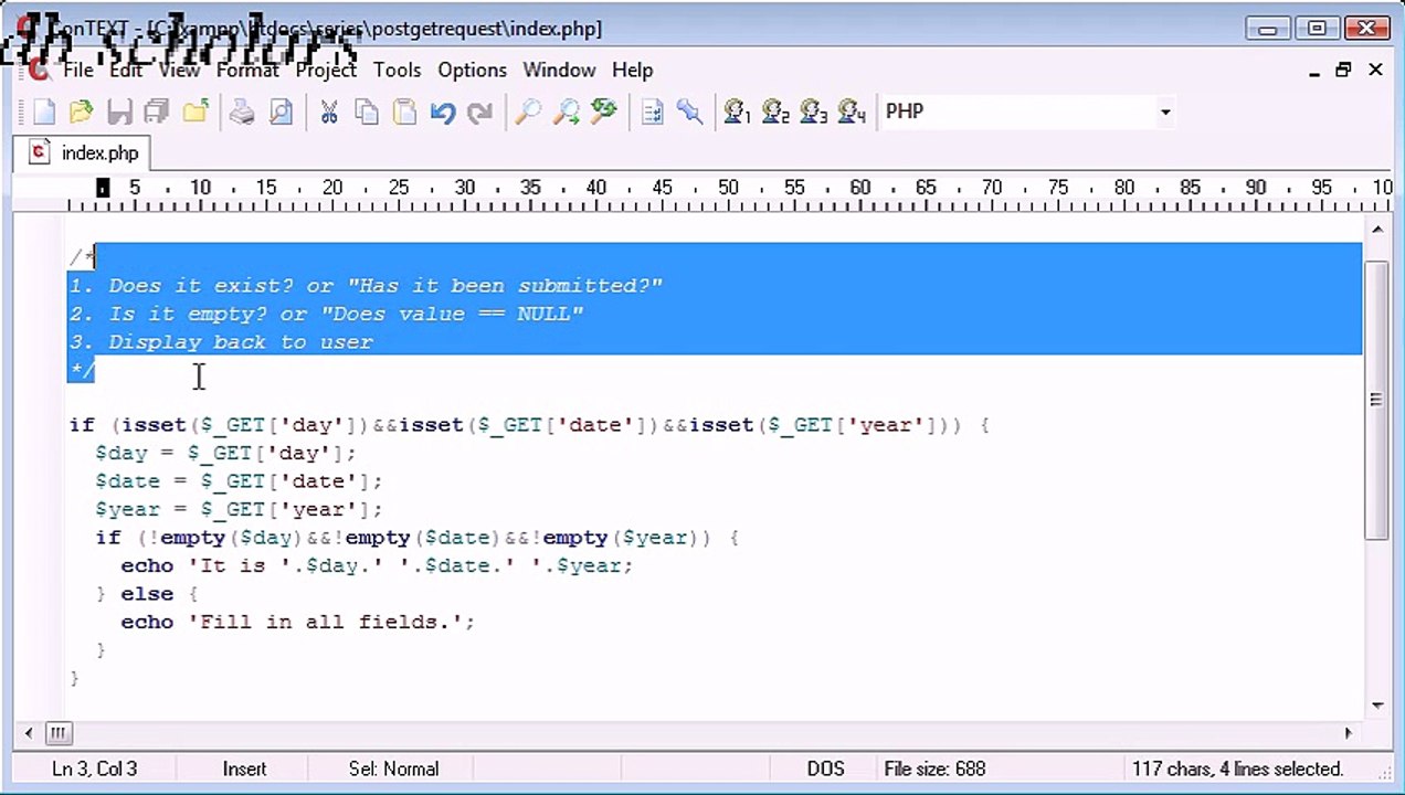 PHP Lecture (72) Using htmlentities for Security_x264