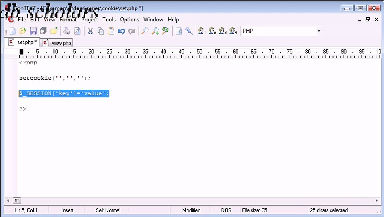 PHP Lecture (75) Creating Cookies with PHP_x264