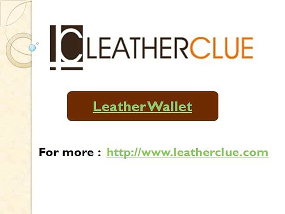 Leather Wallet