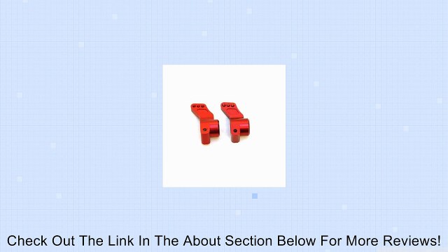 ST Racing Concepts STC9584R 0 Degree Aluminum Rear Hub Carriers for The SC10, B4 and T4 (Red) Review