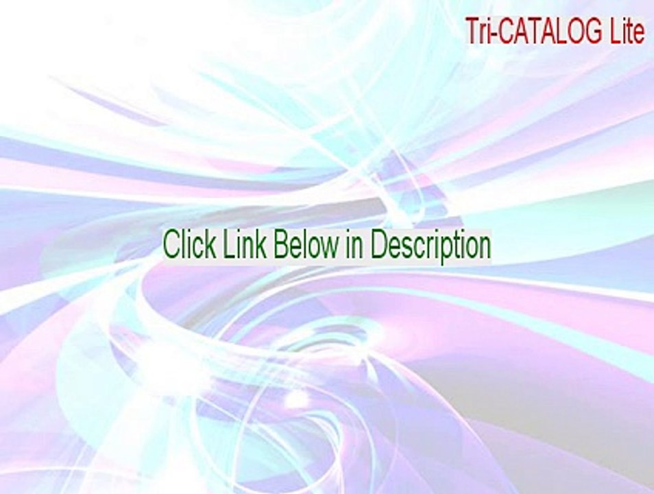 Tri-CATALOG Lite Crack - Download Here (2015)