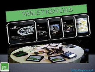Tablet Rentals in London