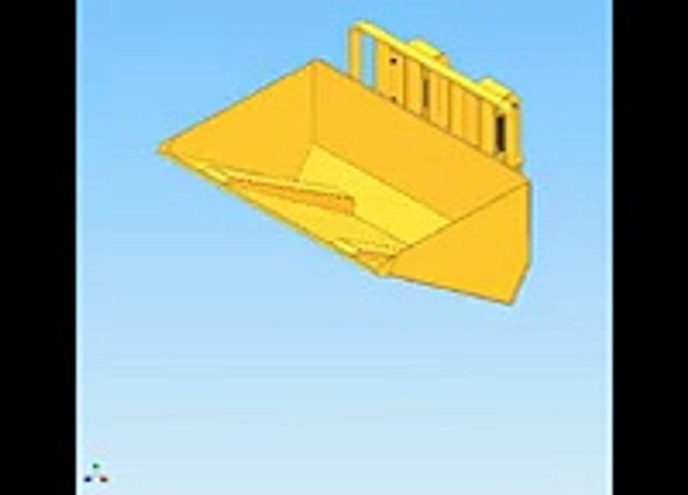 Xe nâng lắp bộ công tác gầu - Bucket HELI