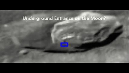 Alien Base Entrance on the Moon