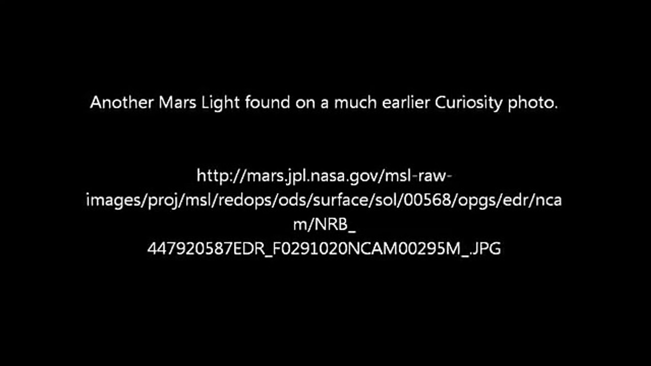 Another Light Figure on Mars