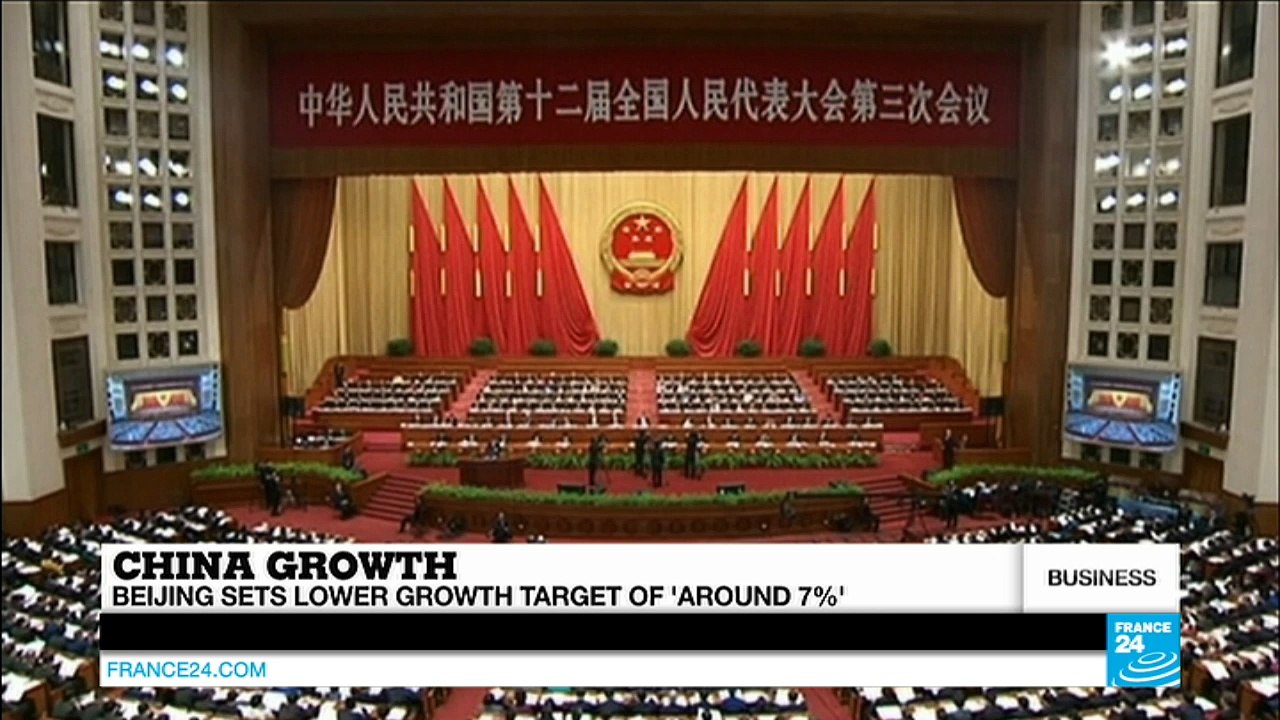 Managing expectations: China cuts growth targets as slowdown continues
