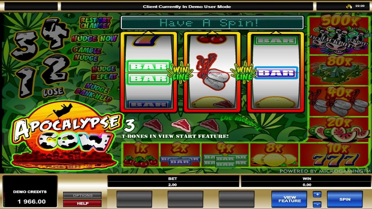 Apocalypse Cow ™ free slots machine game preview by Slotozilla.com