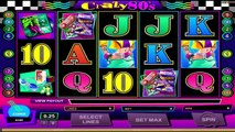 Crazy 80s ™ free slots machine game preview by Slotozilla.com