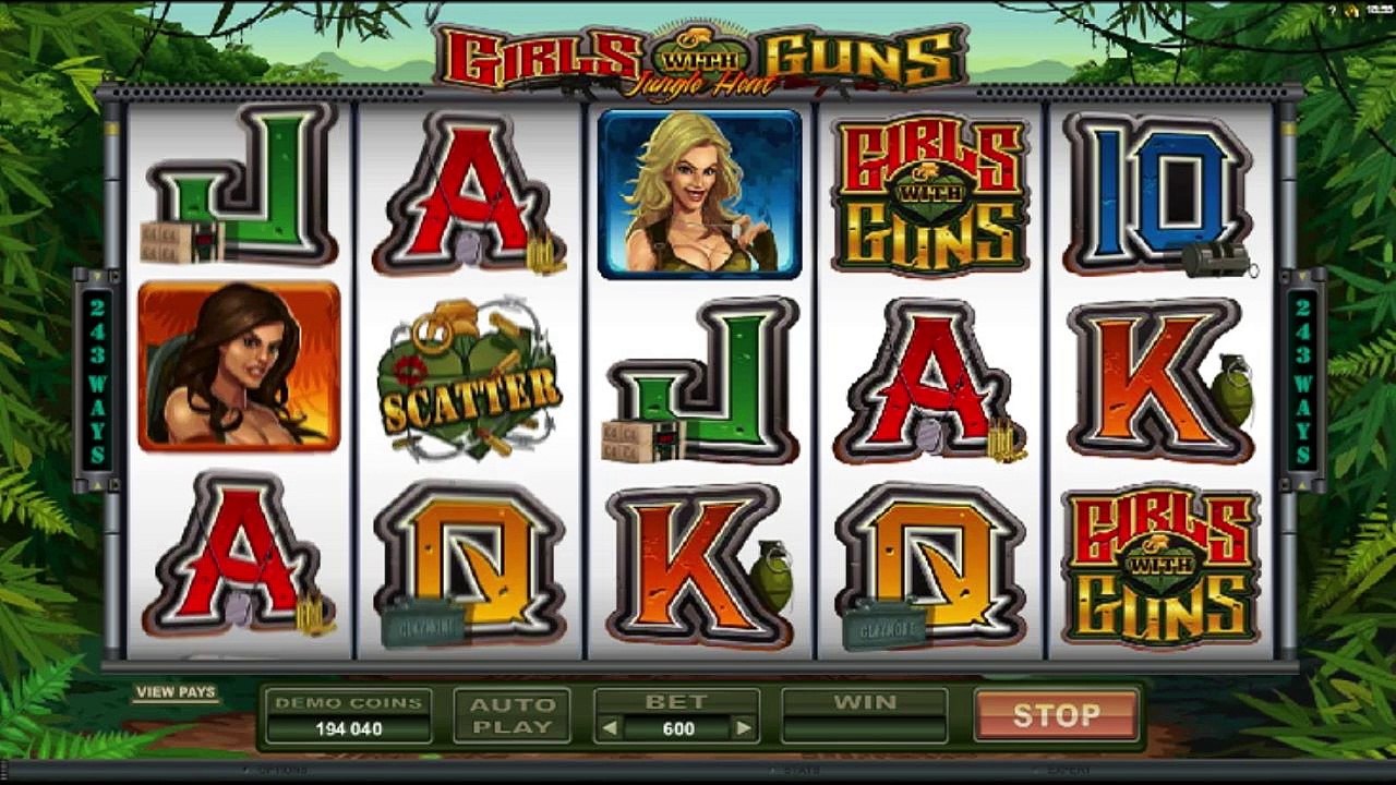 FREE Girls with Guns- Jungle Heat ™ slot machine game preview by Slotozilla.com
