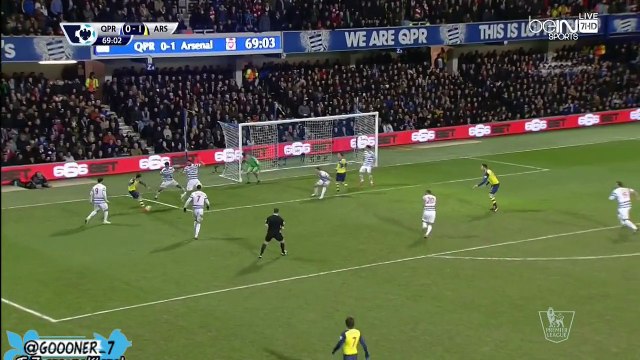 GOAL SANCHEZ ll HD ll Arsenal 2 0 Queens Park Rangers ll Premier League 04/03/2015