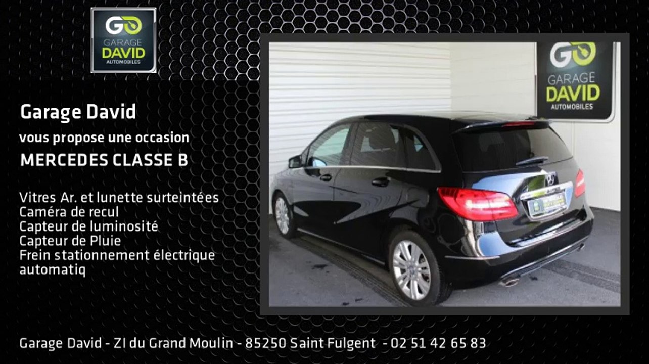 Annonce Occasion MERCEDES CLASSE B (W246) 200 CDI SPORT 7G-DCT 2013